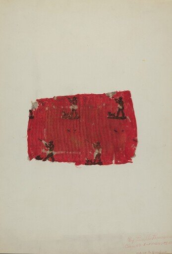 Textile - Piece of Old Quilted Cloth