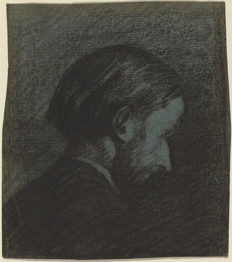 Head of a Bearded Man