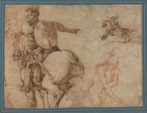 A Soldier on Horseback and Other Studies