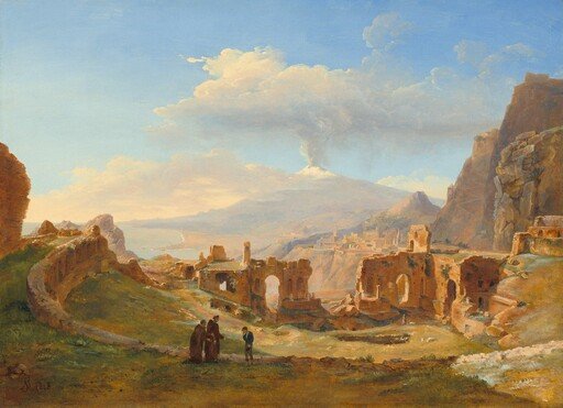 The Roman Theater at Taormina