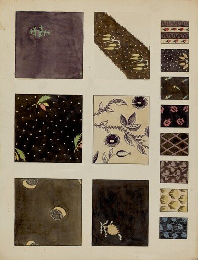14 Textiles from Patchwork Quilt