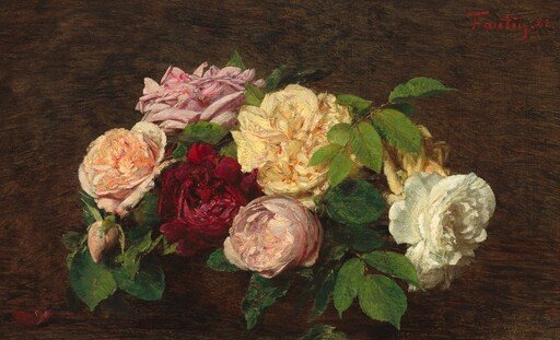 _Roses de Nice_ on a Table