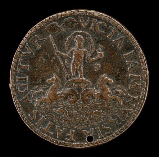 Neptune in a Sea-Car [reverse]
