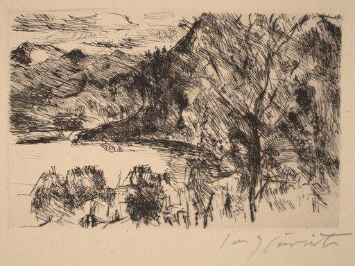 Walchensee mit Jochberg (Walchensee with Jochberg)