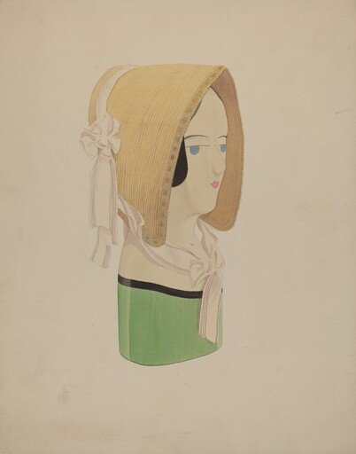 Hat Mannequin and Bonnet