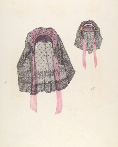Satin and Lace Hat