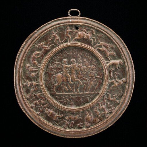 A Triumph, with Hunting Scenes