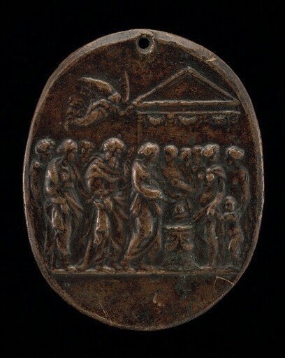 Antique Marriage Scene