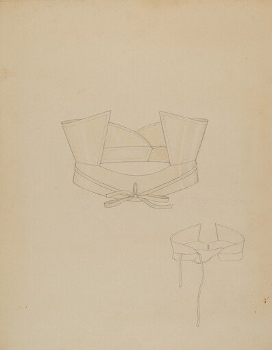 High Linen Collar