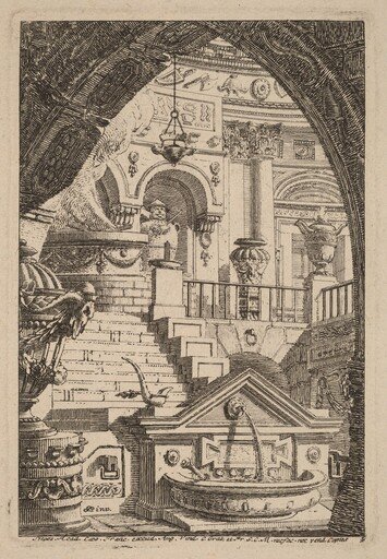 Fantasy of an Antique Temple