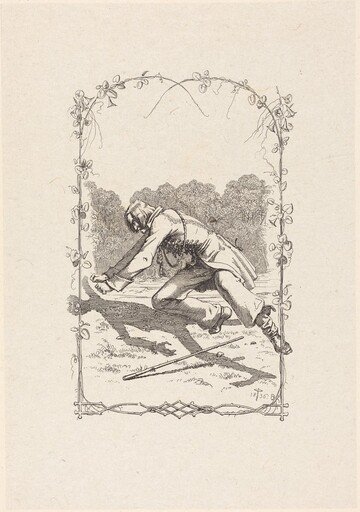 Peter Schlemihl Chasing His Shadow