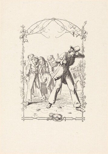 Peter Schlemihl Taunted for His Lack of Shadow