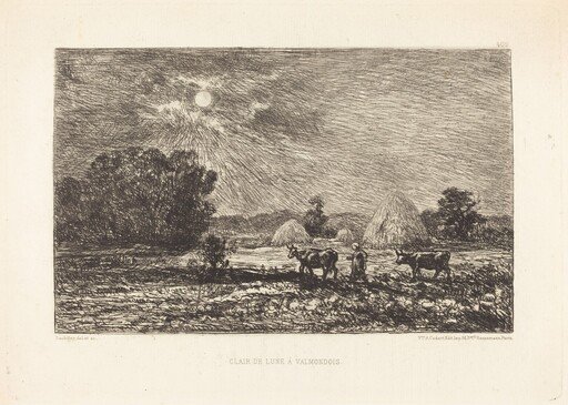 Clair de lune à Valmondois (Moonlight at Valmondois)