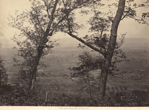 Orchard Knob from Mission Ridge