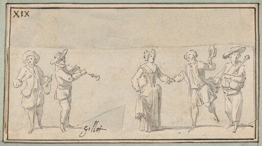 Peasant Musicians and Dancers