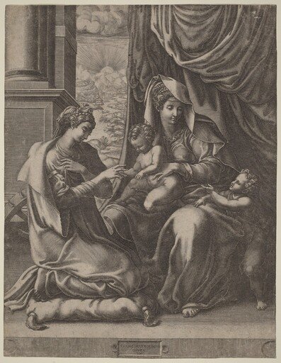 The Mystic Marriage of Saint Catherine
