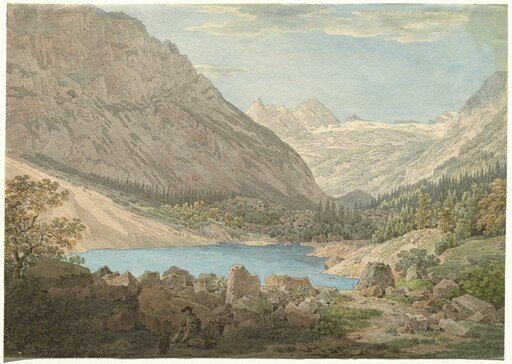 "The Blue Pool" in the Rein Valley near Garmisch