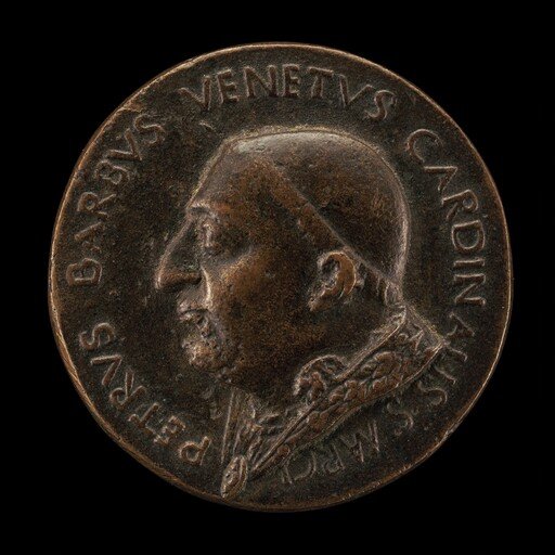 Pietro Barbo, 1417-1471 (Pope Paul II, 1464), as Cardinal of San Marco [obverse]