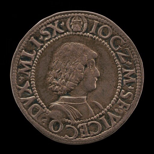 Giangaleazzo Maria Sforza, 1469-1494, 6th Duke of Milan 1476 (obverse)