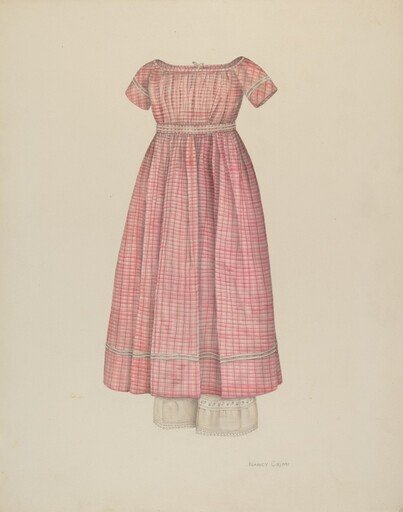 Girl's Dress with Pantaloons