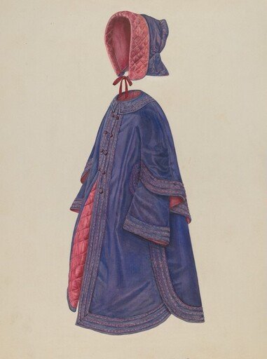 Child's Coat & Bonnet