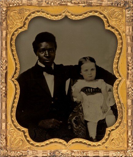 Portrait of a Man and Child