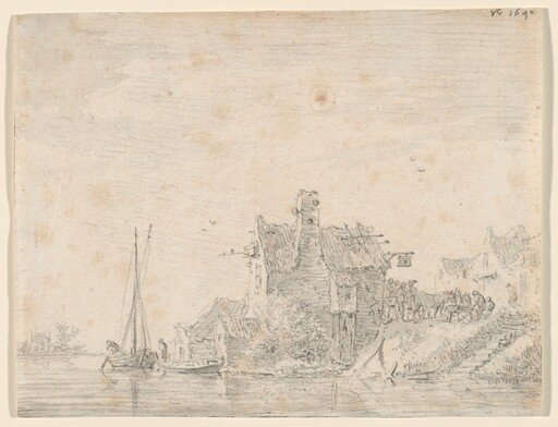 A Tavern by a River