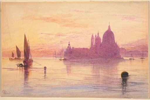 Santa Maria della Salute, Venice, at Sunset