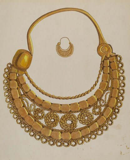 Gold Earring