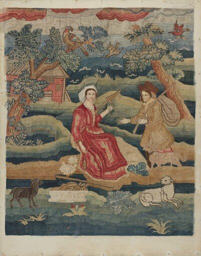 Needlepoint Panel