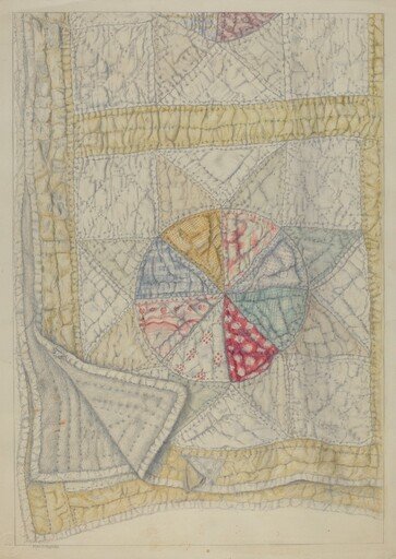 Pieced Quilt - "Star Pattern"