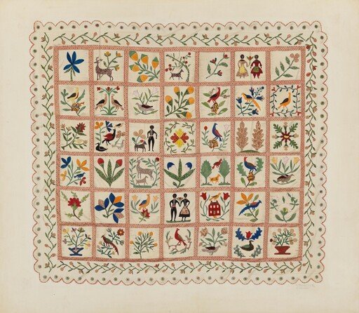 Applique Bedspread