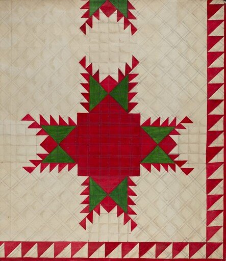 Feathered Star Quilt