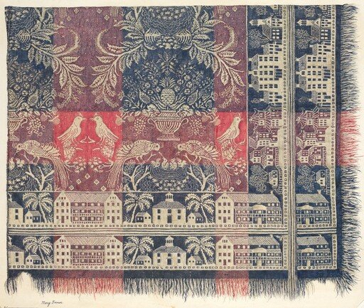 Woven Jacquard Coverlet