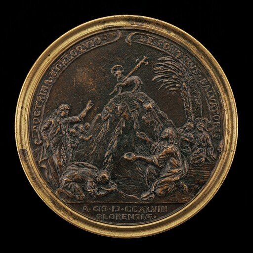 Giancarlo Rossetti Preaching with the Agnus Dei on a Mound [reverse]