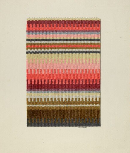 Striped Stair Carpet