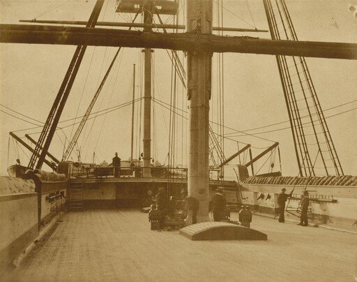 Quarterdeck of HMS “Impregnable”
