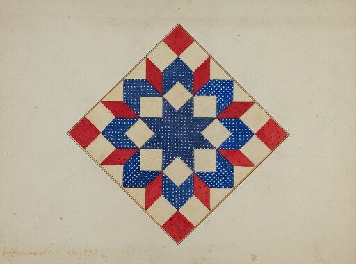 Quilt - "Double Star"