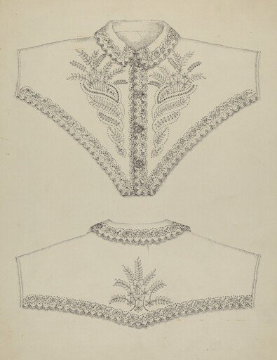 Embroidered Night Gown