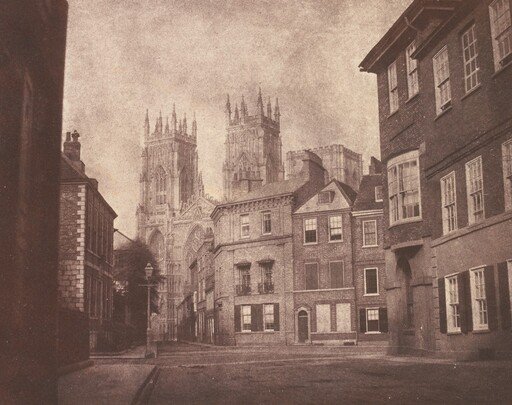 A Scene in York: York Minster from Lop Lane