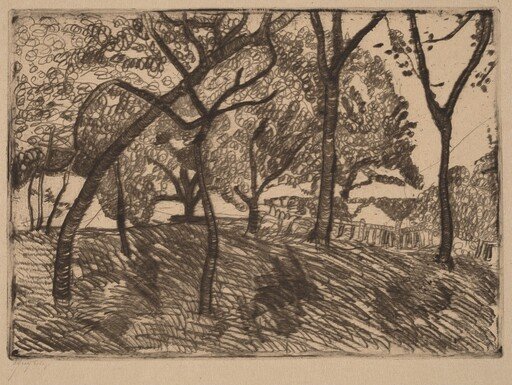 Landscape with Trees