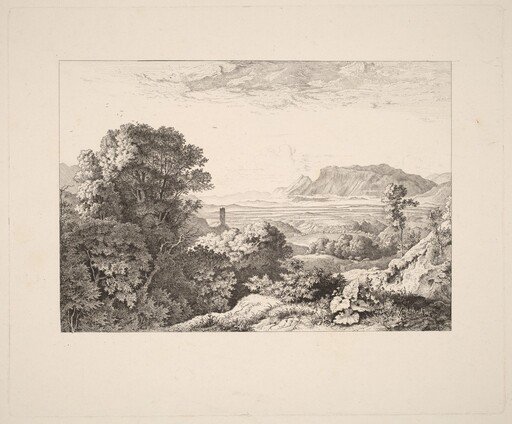 View of the Castle of Olevano