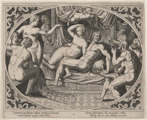 Mars and Venus Caught by the Gods