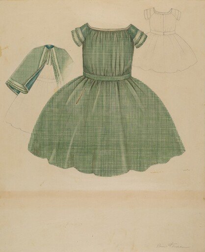 Child's Dress and Cape