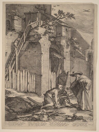 The Prophet Elijah with the Widow of Zarephath