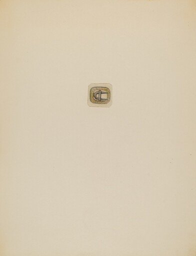 Man's Stock Buckle