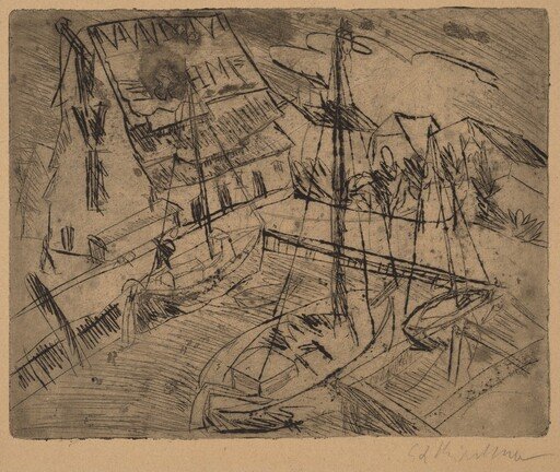 Harbor at Burgstaaken