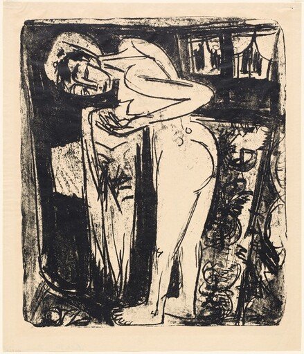 Standing Nude in a Room