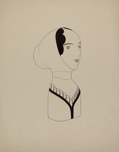 Hat Mannequin and Bonnet