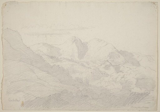 The Sabine Hills and Rocca Santo Stefano Seen from Civitella